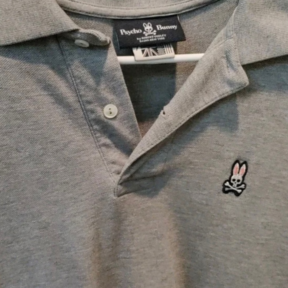 Heather grey psycho bunny